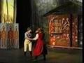 HANSEL & GRETEL outwit the witch. End of ACT III