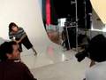 hanging out with booboo at the kohls photo shoot