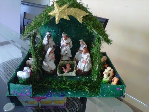 Nacimientos de Navidad. - Ojala les guste esta idea que va con mucho cariño por estas fiestas...pueden visitar mi pagina en facebook http://www.facebook.com/pages/Novedades/4062765627...