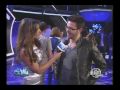 Danny Gokey says goodby to Paula, Randy and Simon after the American Idol Show