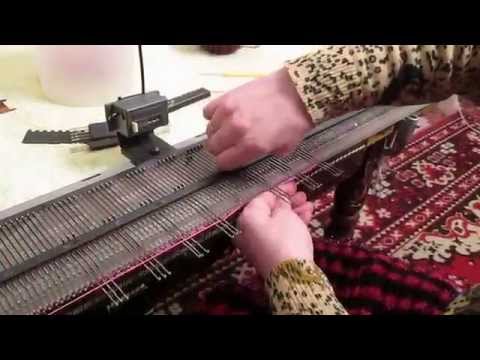 Мастер класс по вязанию на вязальной машине нева-5 Мастер класс по вязанию на вязальной машине нева-5