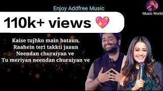 Dhadkan Ye kehti hai (lyrics) by Arijit Singh  Neh