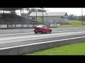NX diesel powered DMax Mustang at Drag week burn out