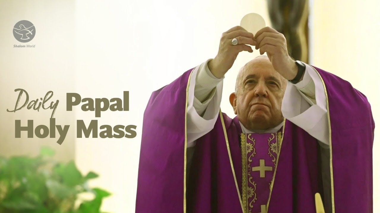 Holy Mass 14th April 2020 by Pope Francis At Vatican