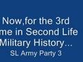 Second Life Army Party 3