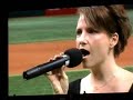 Catina Mack performs National Anthem @ Tampa Bay Rays (MLB)