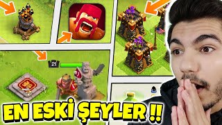 OYUNUN EN ESKİ 5 ŞEYİ !! - Clash Of Clans