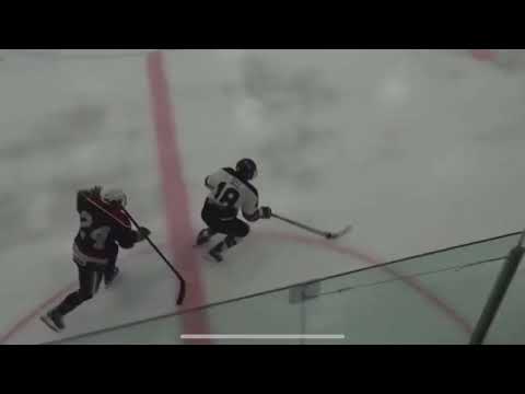 Cadyn Campbell (Mn Blades) vs #2 Northstar Christian Academy.  (1 goal, 2 assist)