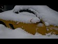 Porsche Carrera And Boxter Buried In Snow In Vancouver Porsche Carrera And Boxter Buried In Snow In Vancouver