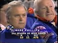 crowd at mile high stadium. 1994 was montana's final year and mile high was the only stadium he never won in. the chiefs come in at 3-2 and the broncos 1-4. future hall of famers in this game include joe montana, marcus allen, john elway and gary zimmerman. marty schottenheimer was the chiefs coach, and wade phillips coached the broncos. mnf hosts are frank gifford, al michaels and dan dierdorf. ... joe montana john elway marcus allen kansas city chiefs denver broncos mile high sports ...