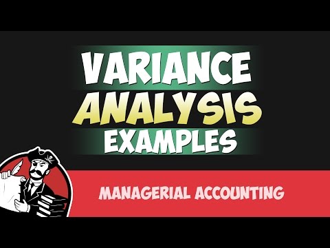 how to calculate budget variance