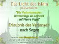 Erlaubnis des Tabarruk (Verlangen nach Segen)