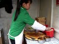 Making Chinese Bing! Making Chinese Bing!