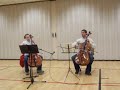 Cellists Playing Sweetly