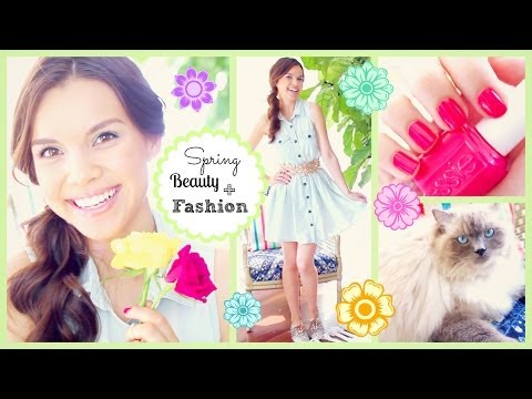 Spring Makeup, Hair + Outfit Inspiration!