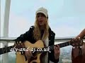 Aly & AJ live on the London Eye.
