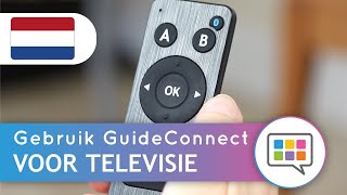 GuideConnect gebruiken - Voor televisie