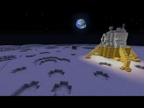 how to go to the moon in minecraft