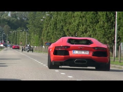 accelerating - Here is another crazy supercar sound video! This video shows an amazing linup, like the new Ferrari F12 Berlinetta, 430 Scuderia, Mercedes-Benz SLR, Lamborgh...