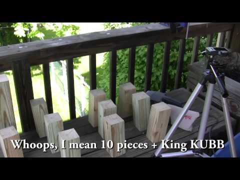 how to make a kubb set