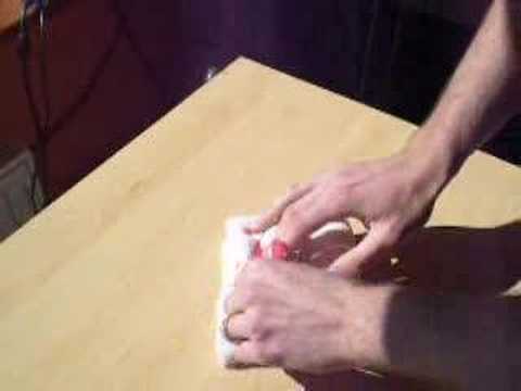 how to fasten a terry nappy