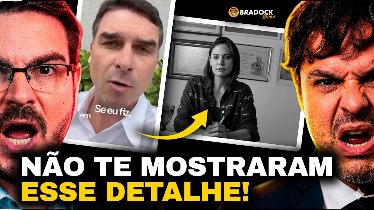CONSTANTINO E ADRILLES MANDAM O REAL ALERTA SOBRE MICHELLE E FLÁVIO BOLSONARO!