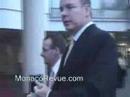 prince albert gives brief comment