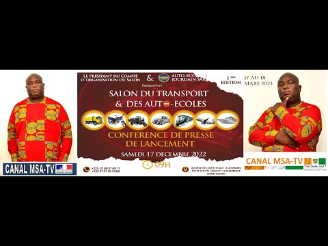 COTE D'IVOIRE : SALON DU TRANSPORT ET DES AUTO -ECOLES  17 & 18 MARS 2023