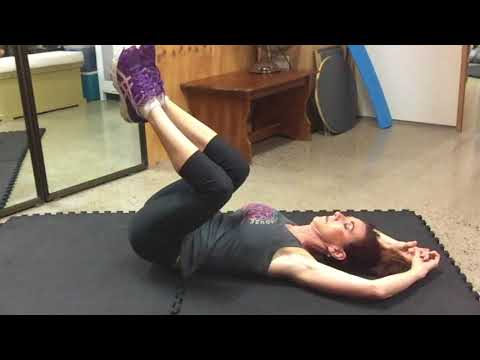 How to… Modified Reverse Crunch with a Twist