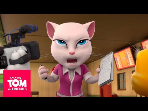 Waitress Angela - Talking Tom and Friends | Season 5 Episode 8