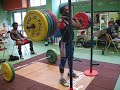 Dabaya 5x200 front squat
