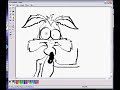 WILE E COYOTE DRAWN IN 48 SECONDS