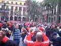 Liverpool supporters in Barcelona, (21/02/2007).