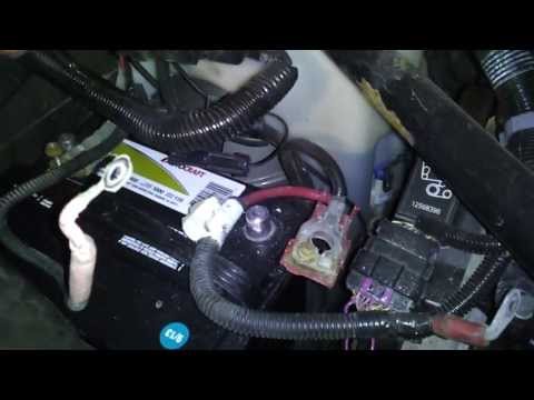 2005 GM minivan battery replacement