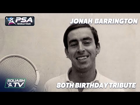 Squash: Jonah Barrington 80th Birthday Tribute