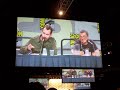 Ben Templesmith answers a question at Comic-Con