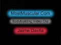 Bodybuilder Jaime Davila poses for photos