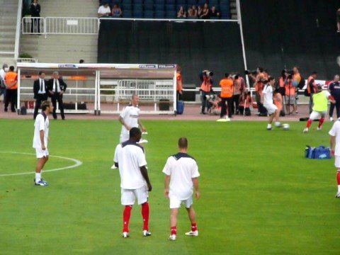 david beckham playing soccer for england. David Beckham playing keepy-