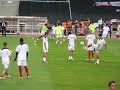 David Beckham playing keepy-uppy