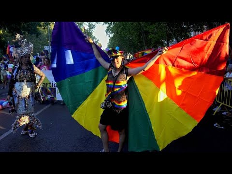 Spanien: 2 Millionen Menschen beim Pride-Marsch in Madrid