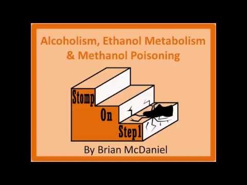 Alcohol Metabolism, Methanol Poisoning, Fatty Change Alcoholic Hypoglycemia Fomepazole