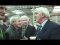 Bertie Ahern arrives at Fianna Fail ardfheis