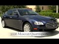 2006 Maserati Quattroporte Neptune Blue A2340