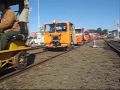 Track speeders come to Fort Bragg California