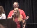 Brianna singing National Anthem