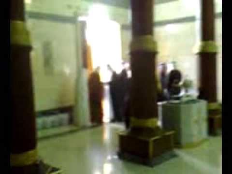 inside kaba - A rare glimpse of the inside of the Kabah. The cameraman is unknown; the video was received as an attachment on a widely circulated email.