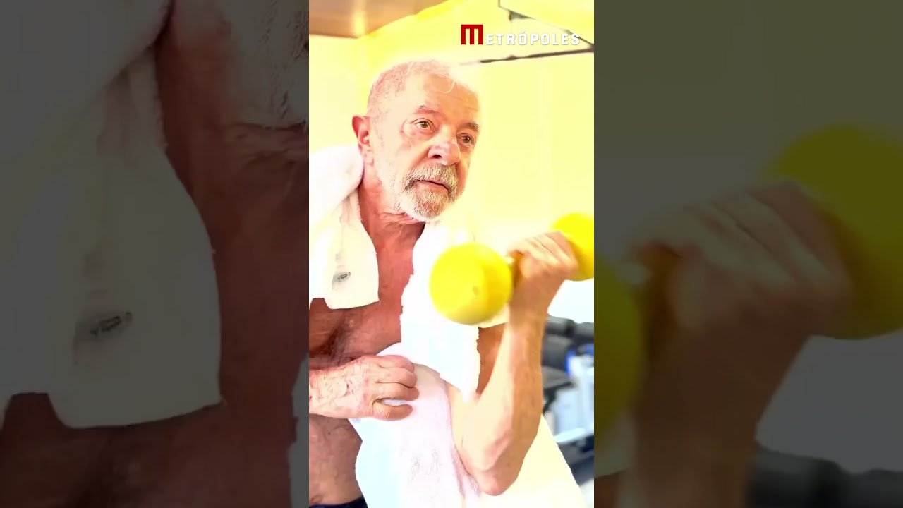 Vertical Lula publica vídeo treinando na Granja do Torto neste domingo