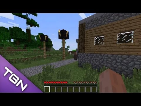 Minecraft 1.5.2 - Huge NPC Village Seed + Blacksmith