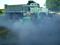 Lifted Golf Cart Burnout EZ GO 300EX motor