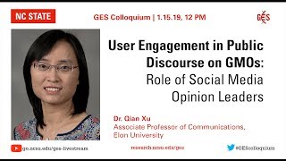 1/15/19 - Qian Xu - GMOs and Chinese Social Media